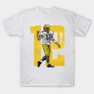 Aaron Rodgers Green Bay Fist T-Shirt